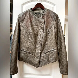 ABS by Allen Schwartz Faux Leather Jacket